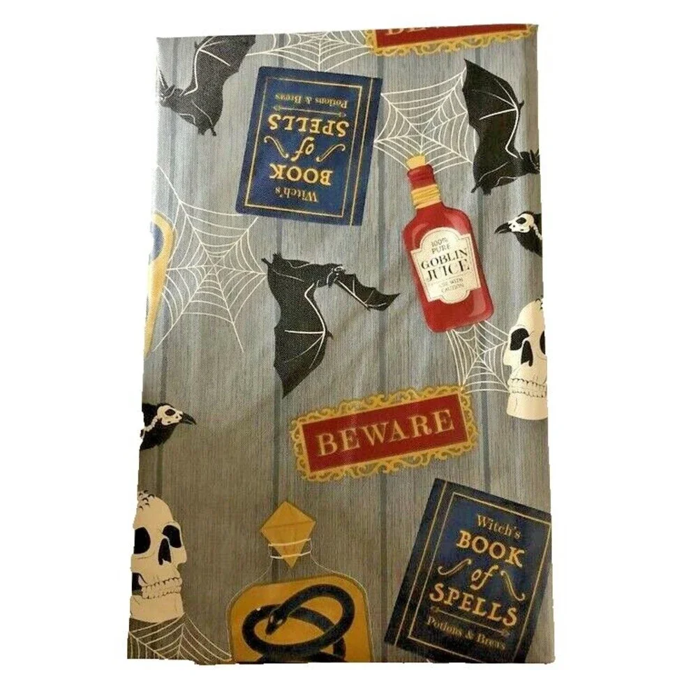 Halloween Vinyl Tablecloth 60